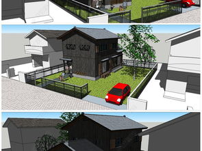 精品木屋建筑 美式風格別墅SU模型設計與機電系統(tǒng)集成